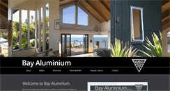 Desktop Screenshot of bayaluminium.co.nz